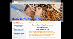 Desktop Screenshot of musiciansrepairs.com